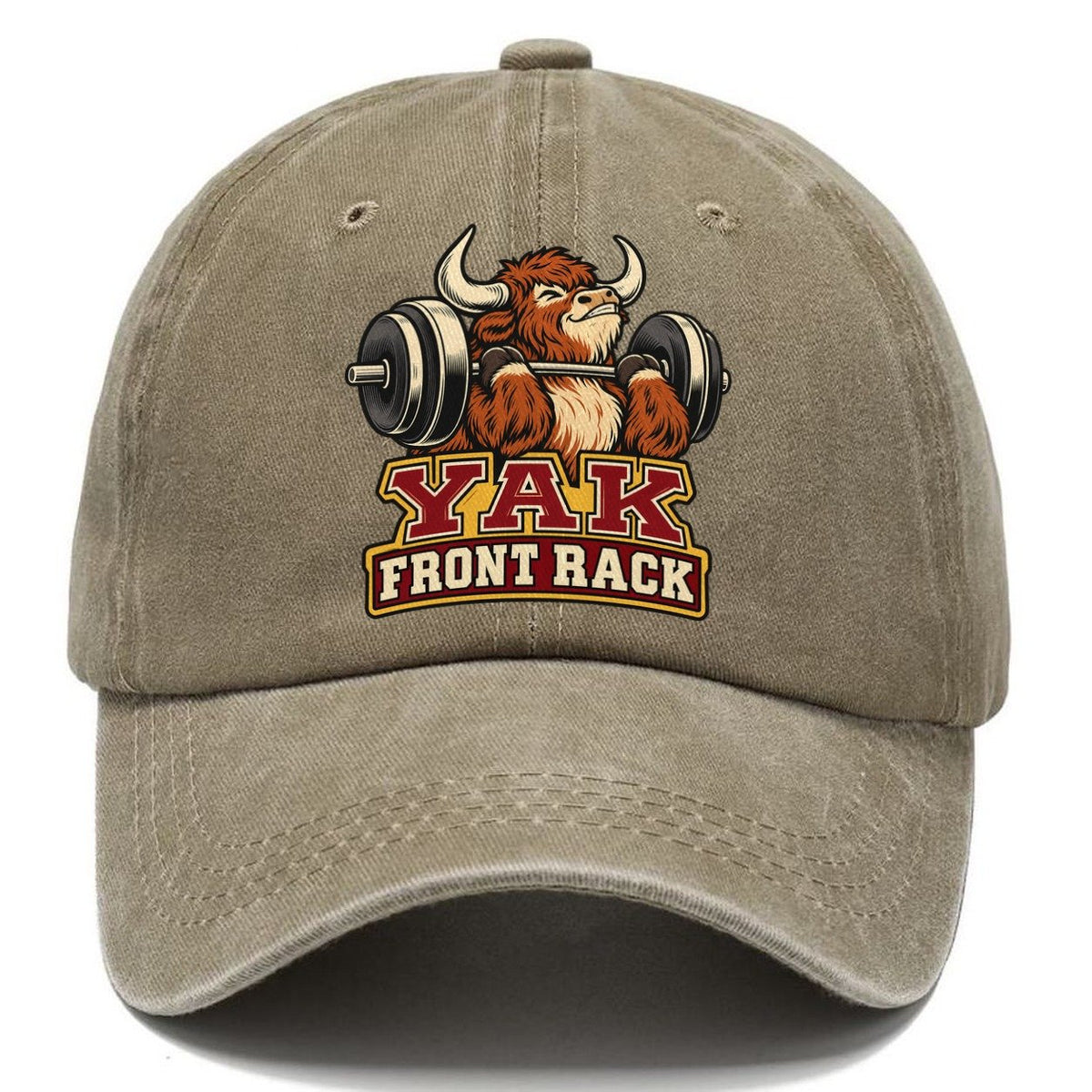 Yak Front Rack Animal Lifters Classic Cap – Warm Sand