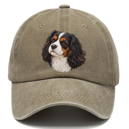 Cavalier Tricolour Smile Pastimes Companions Classic Cap – Warm Sand