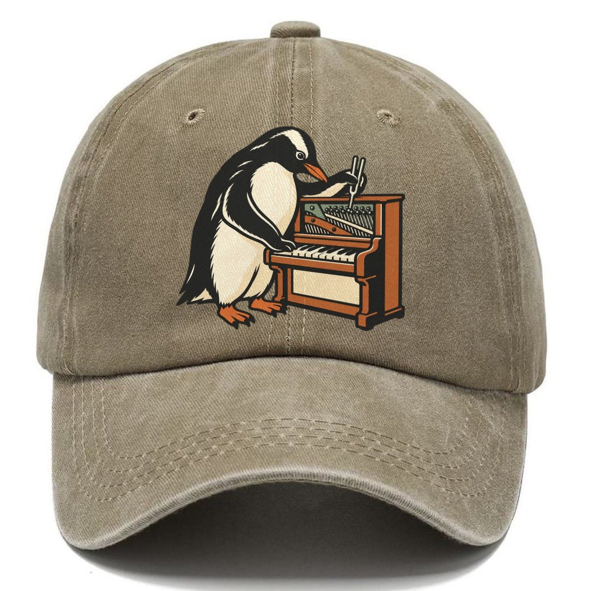 Penguin Piano Tuner Sundown Familiars Classic Cap – Warm Sand