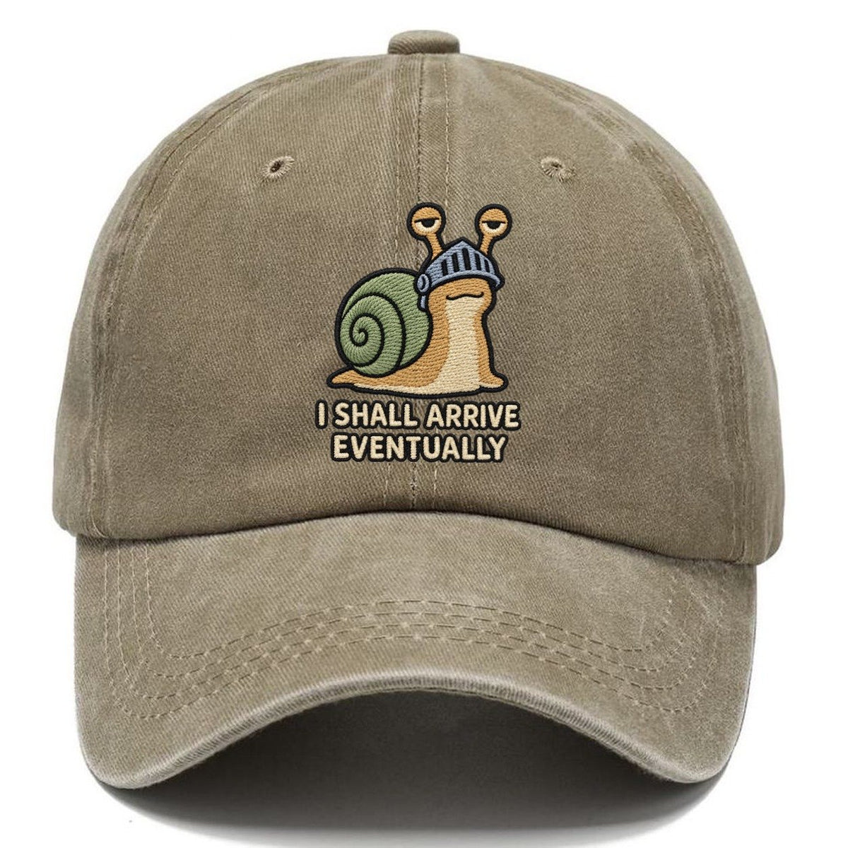 Snail Knight Weary Court Classic Cap – Warm Sand