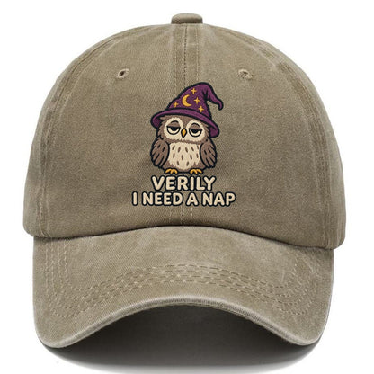 Owl Wizard Weary Court Classic Cap – Warm Sand
