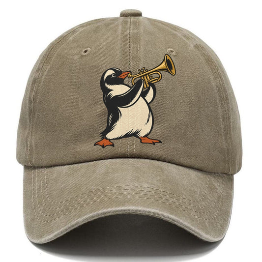 Penguin Trumpeter Sundown Familiars Classic Cap – Warm Sand