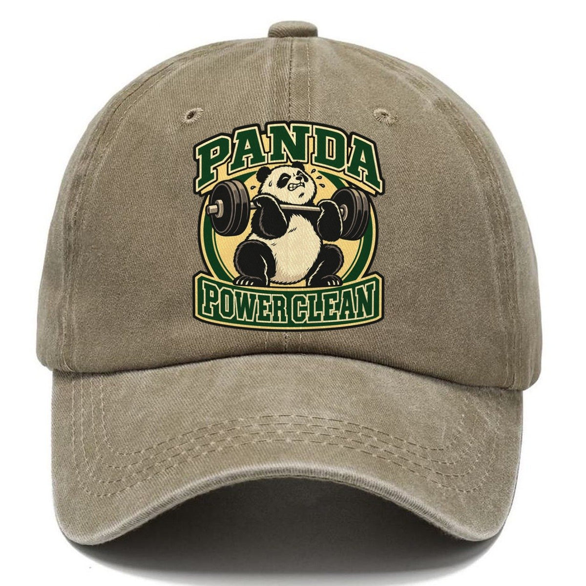 Panda Power Clean Animal Lifters Classic Cap – Warm Sand