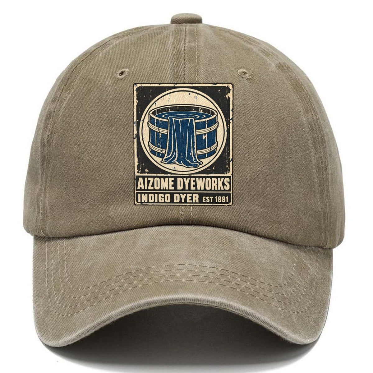 Aizome Dye House Noren Trade Co Classic Cap – Warm Sand