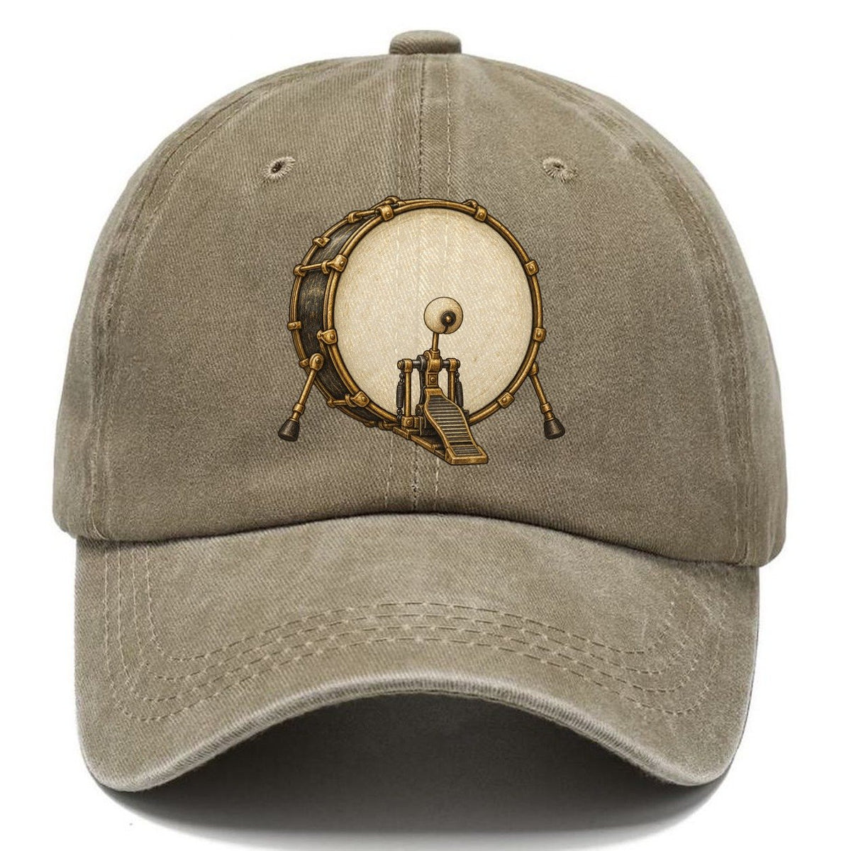Kick Drum Pedal Fan Favorites Classic Cap – Warm Sand
