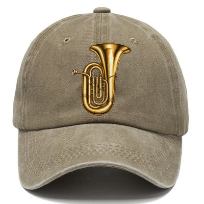 Tuba Warm Brass Curl Pastimes Companions Classic Cap – Warm Sand