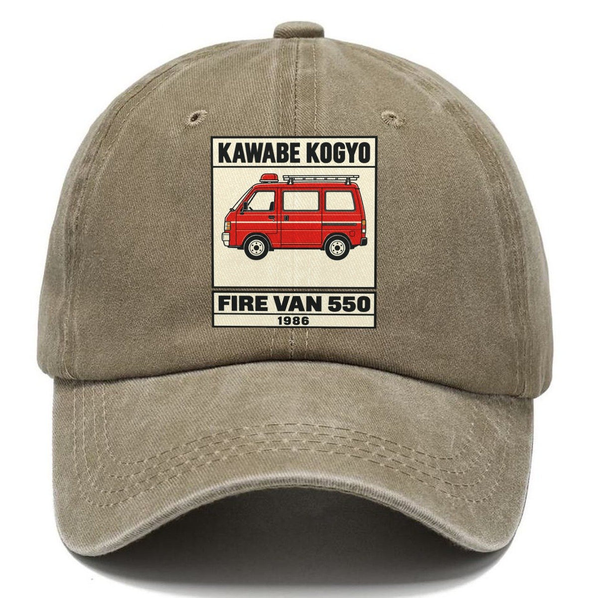 Kappa Fire Van Showa Speed Plates Classic Cap – Warm Sand