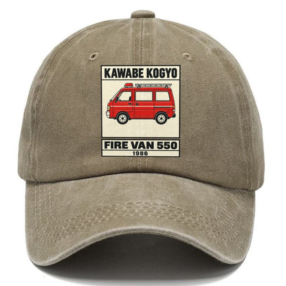 Kappa Fire Van Showa Speed Plates Classic Cap – Warm Sand