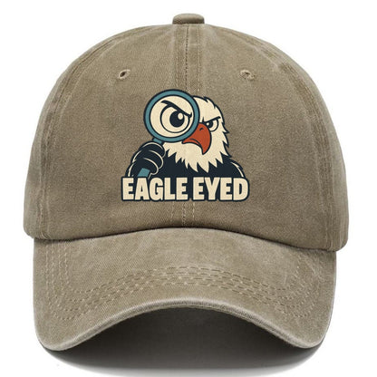 Eagle Eyed Familiar Punchlines Classic Cap – Warm Sand