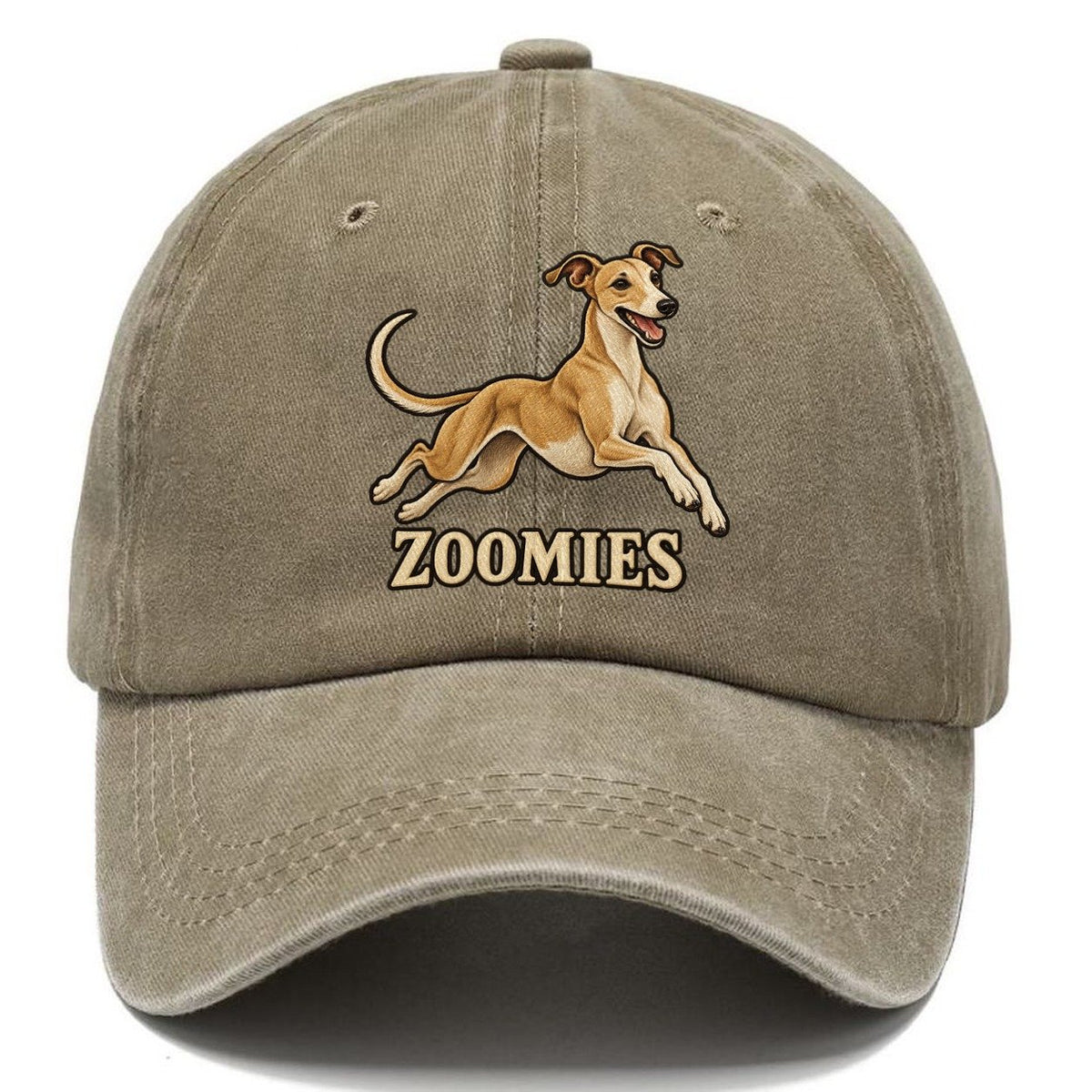 Whippet Zoomies Fan Favorites Classic Cap – Warm Sand