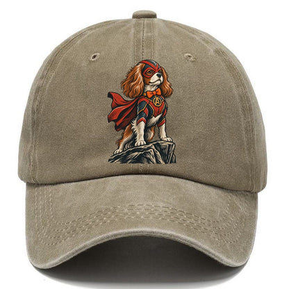 Caped Superhero Spaniel Classic Cap – Warm Sand