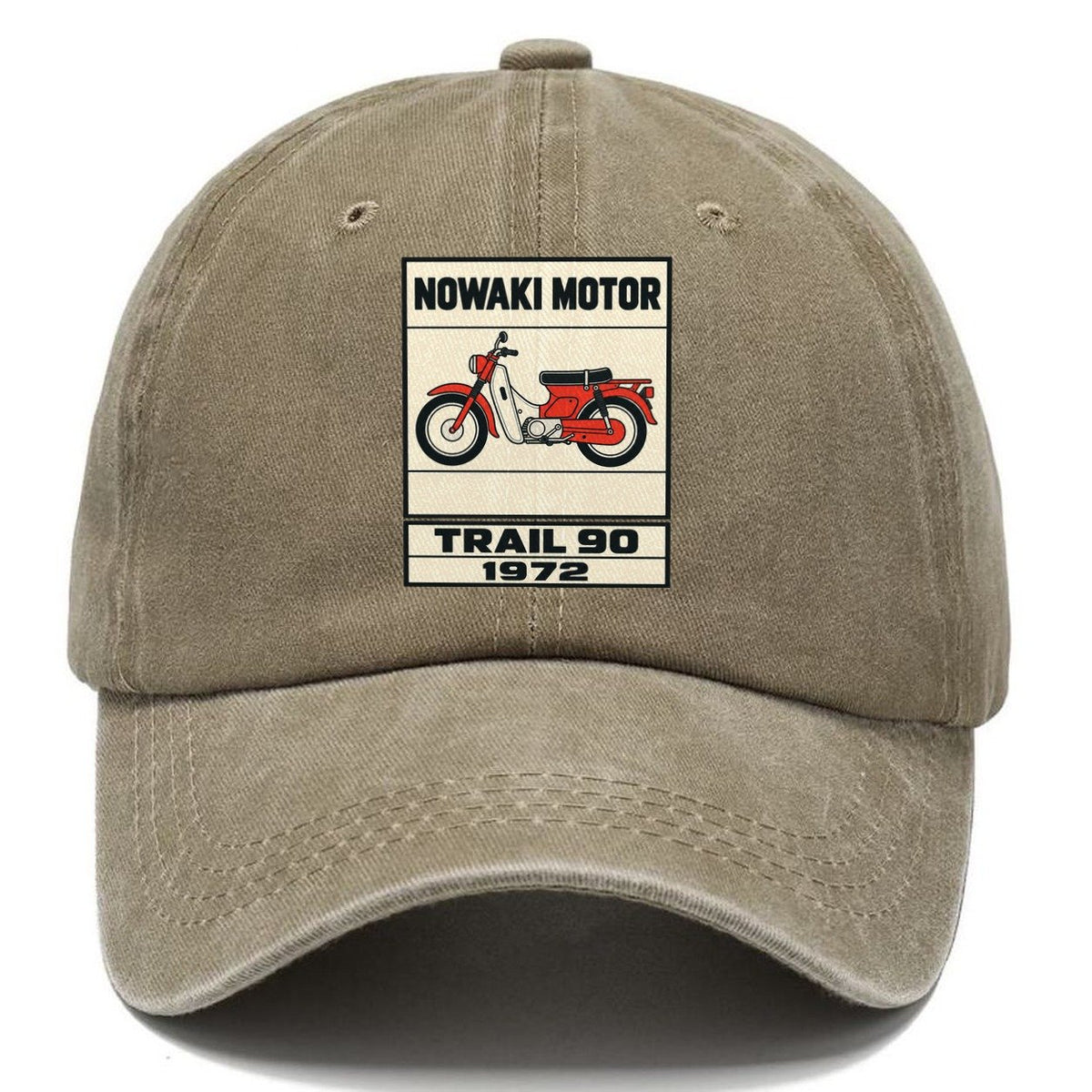Nozomi Trail 90 Showa Speed Plates Classic Cap – Warm Sand