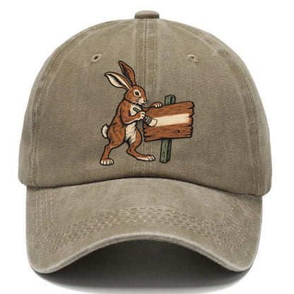 Hare Sign Painter Sundown Familiars Classic Cap – Warm Sand
