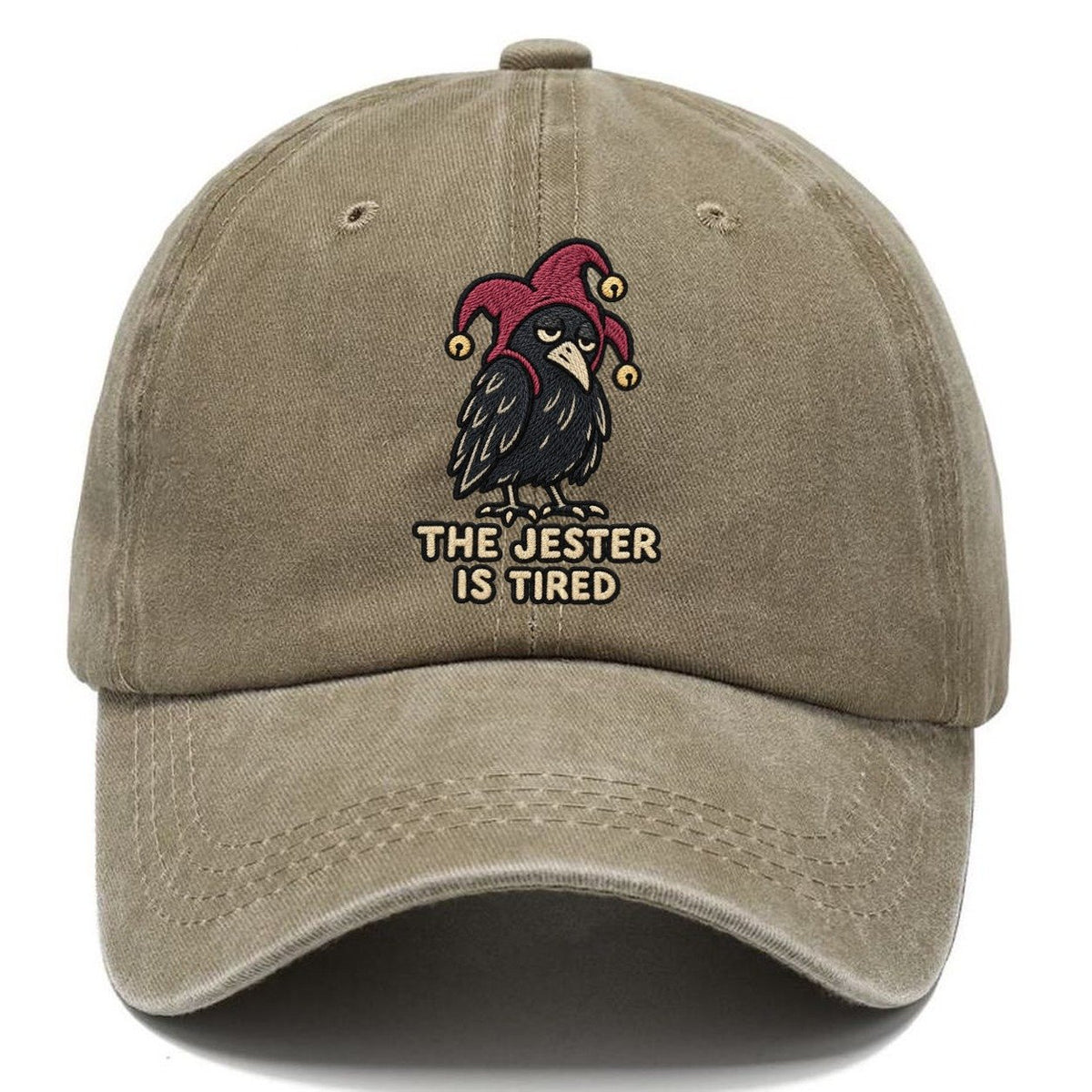 Crow Fool Weary Court Classic Cap – Warm Sand
