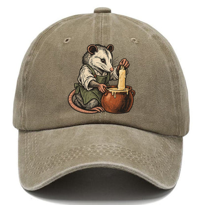 Opossum Candle Maker Sundown Familiars Classic Cap – Warm Sand