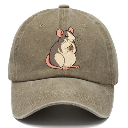 Fancy Rat Seed Hold Small Pet Logos Classic Cap – Warm Sand