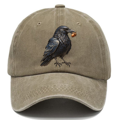 Raven With Acorn Everyday Originals Classic Cap – Warm Sand