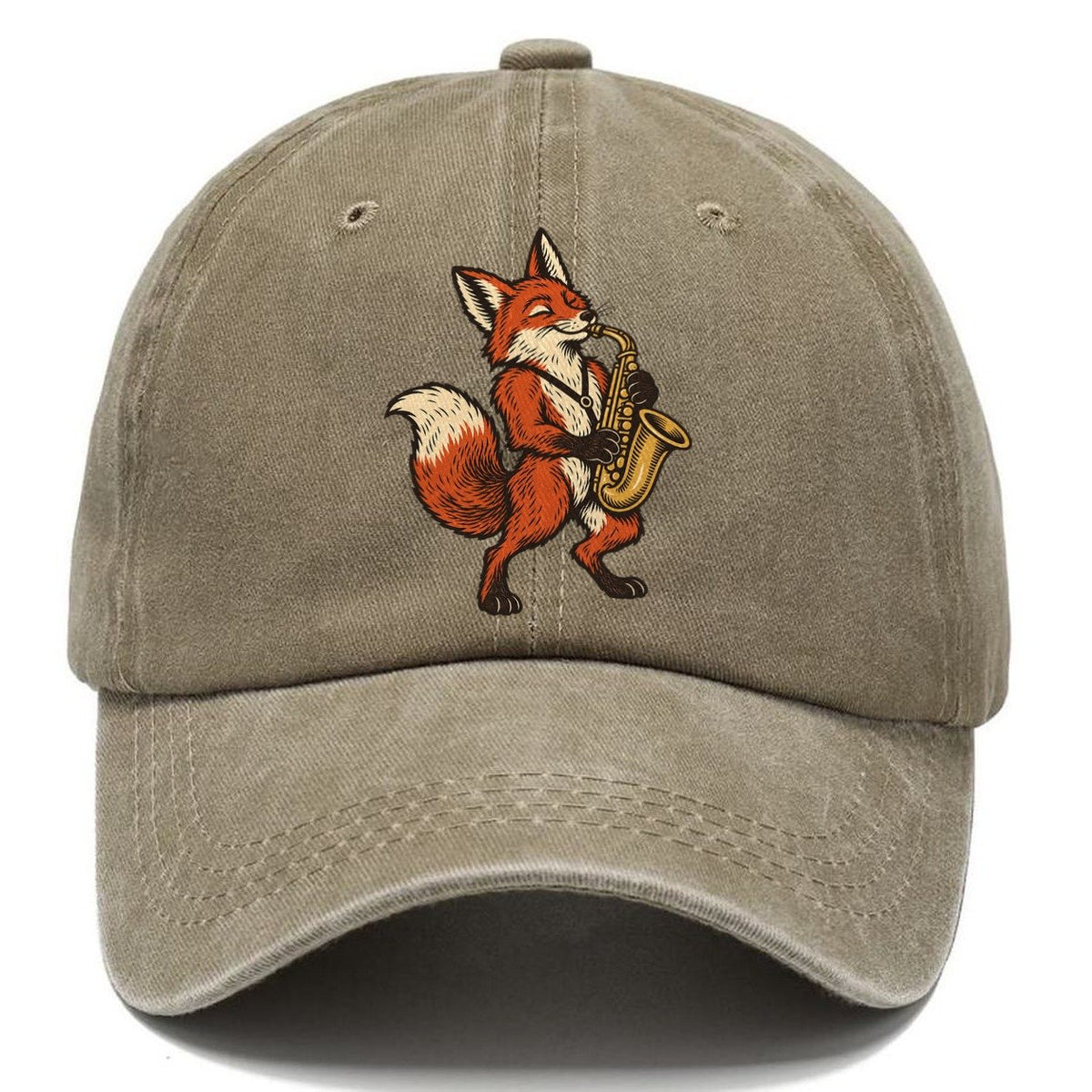 Fox Saxophonist Sundown Familiars Classic Cap – Warm Sand
