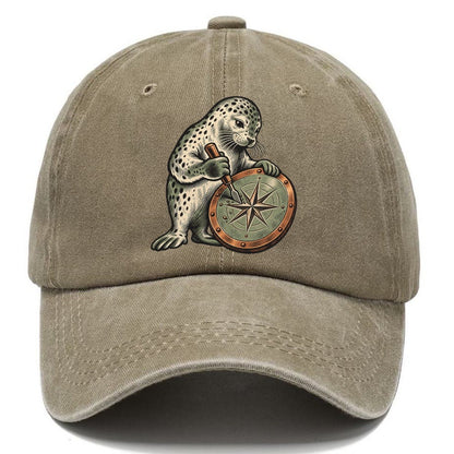 Seal Chart Engraver Sundown Familiars Classic Cap – Warm Sand