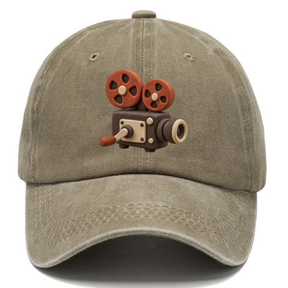 Film Camera Crank Classic Cap – Warm Sand