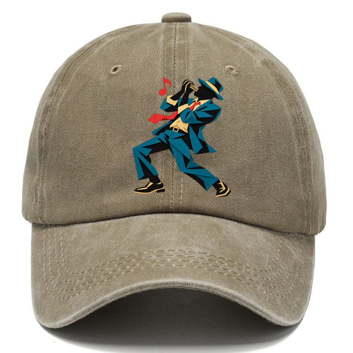 Cut-Paper Harmonica Classic Cap – Warm Sand
