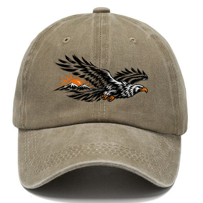 Eagle Mountain Sunburst Classic Cap – Warm Sand