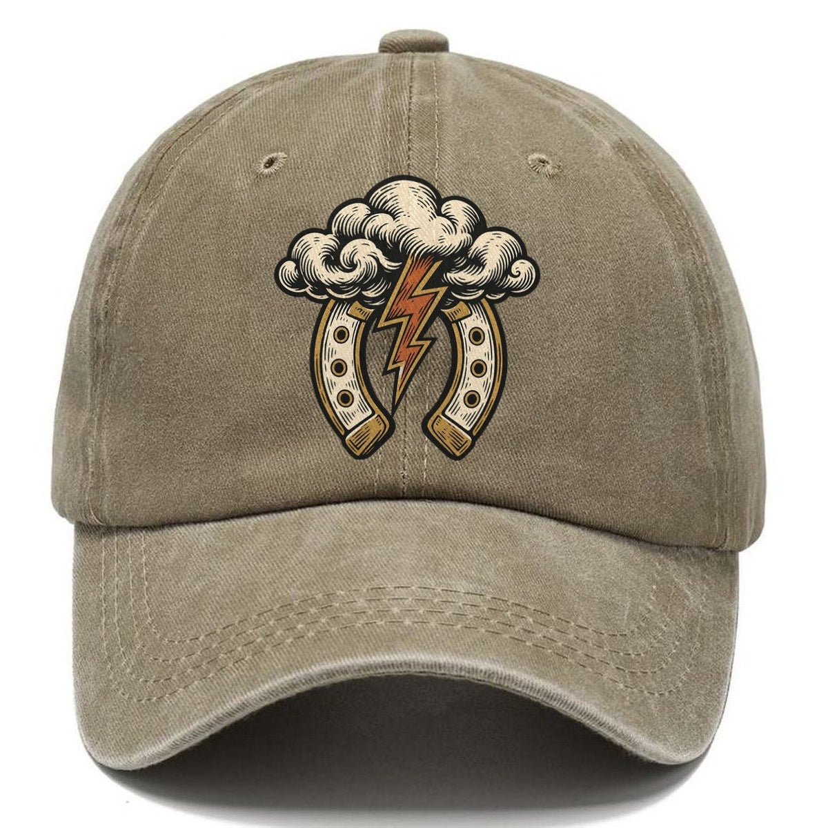 Thunderhead Horseshoe Sundown Familiars Classic Cap – Warm Sand