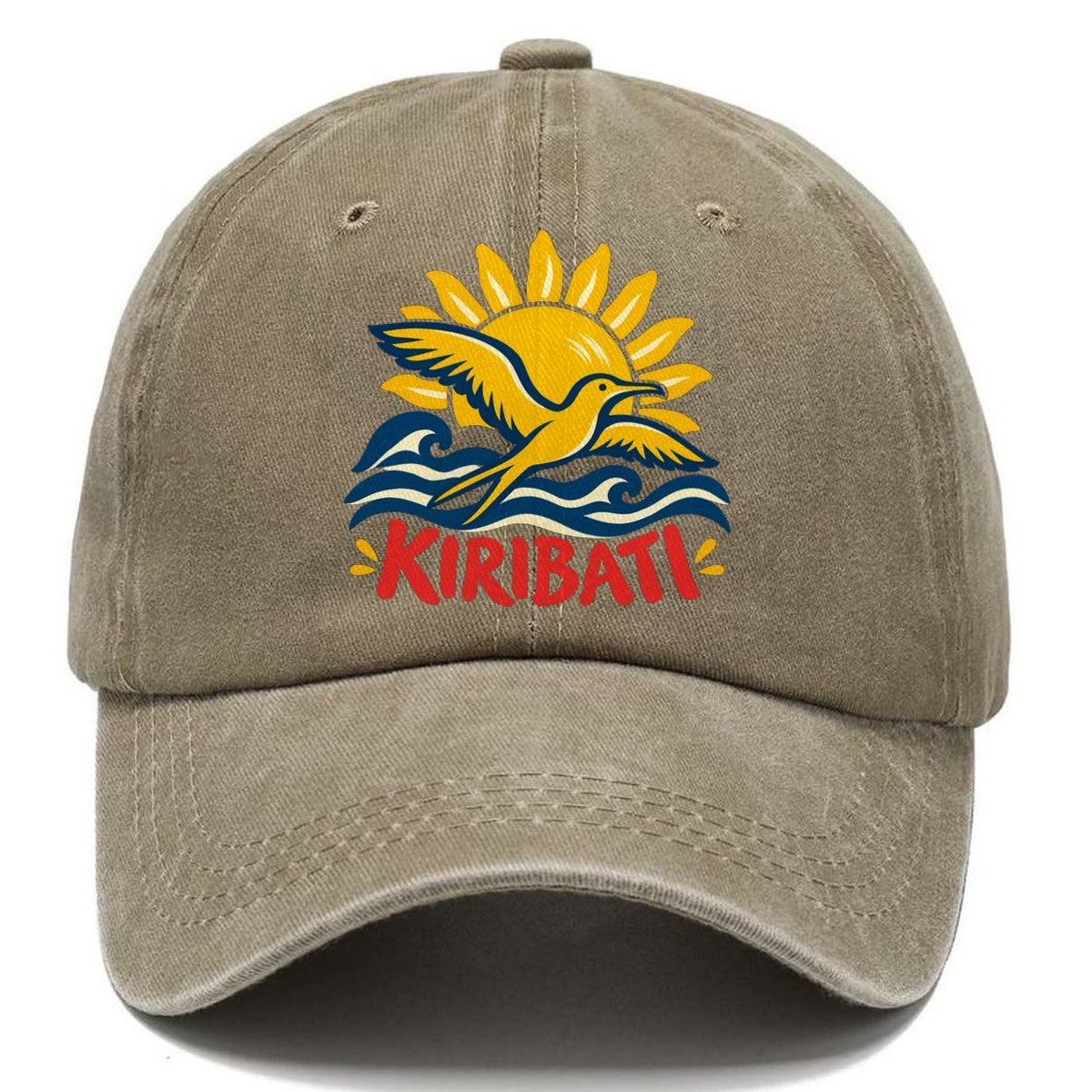 Kiribati Sun Bird Classic Cap – Warm Sand