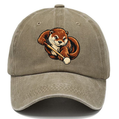 Otter Pool Shooter Sundown Familiars Classic Cap – Warm Sand
