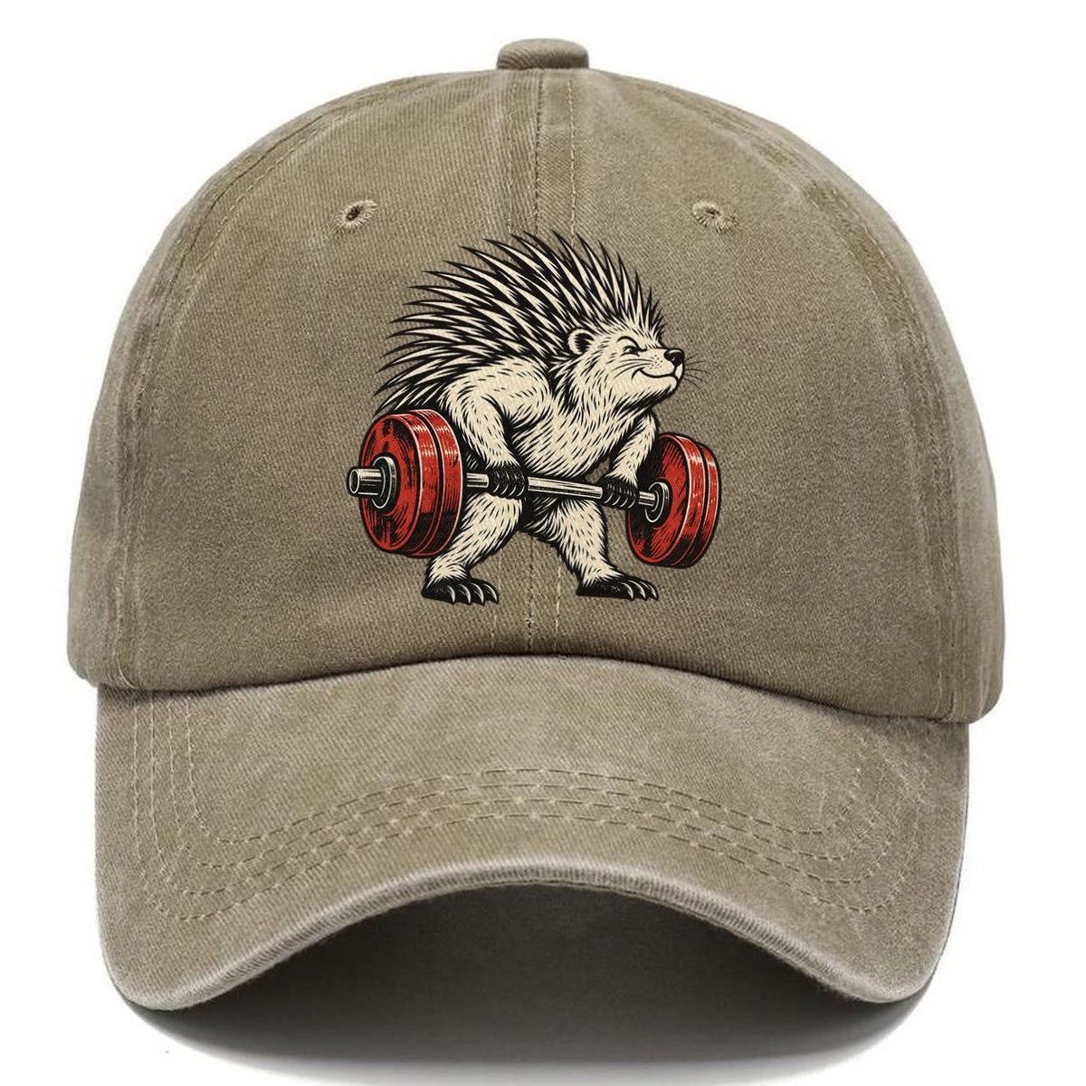 Porcupine Quill Rows Animal Lifters Classic Cap – Warm Sand
