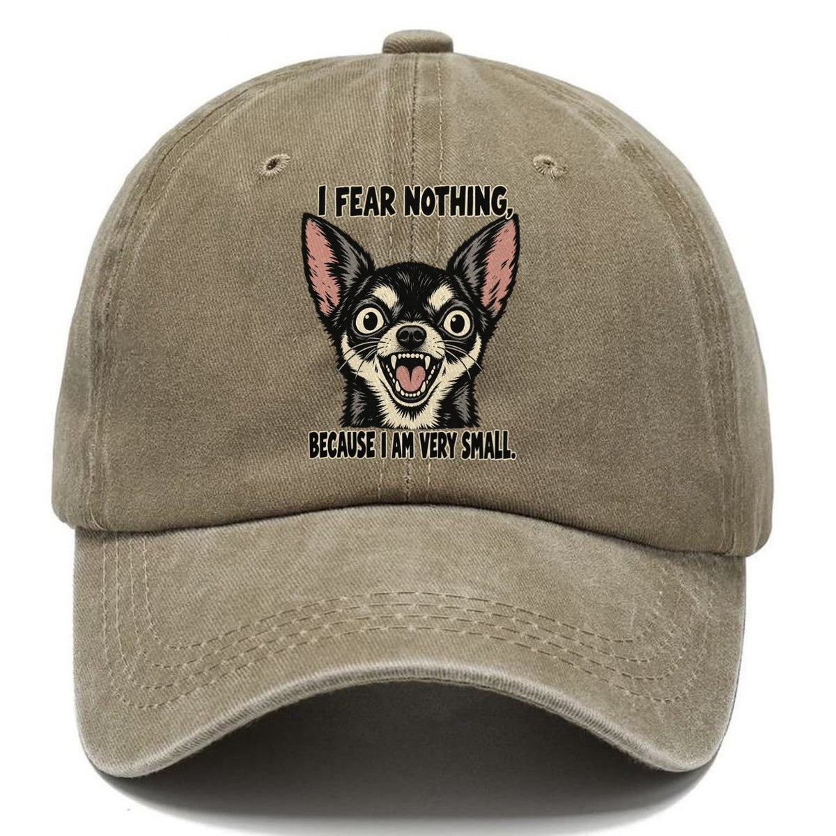 I Fear Nothing Feral Logic Classic Cap – Warm Sand