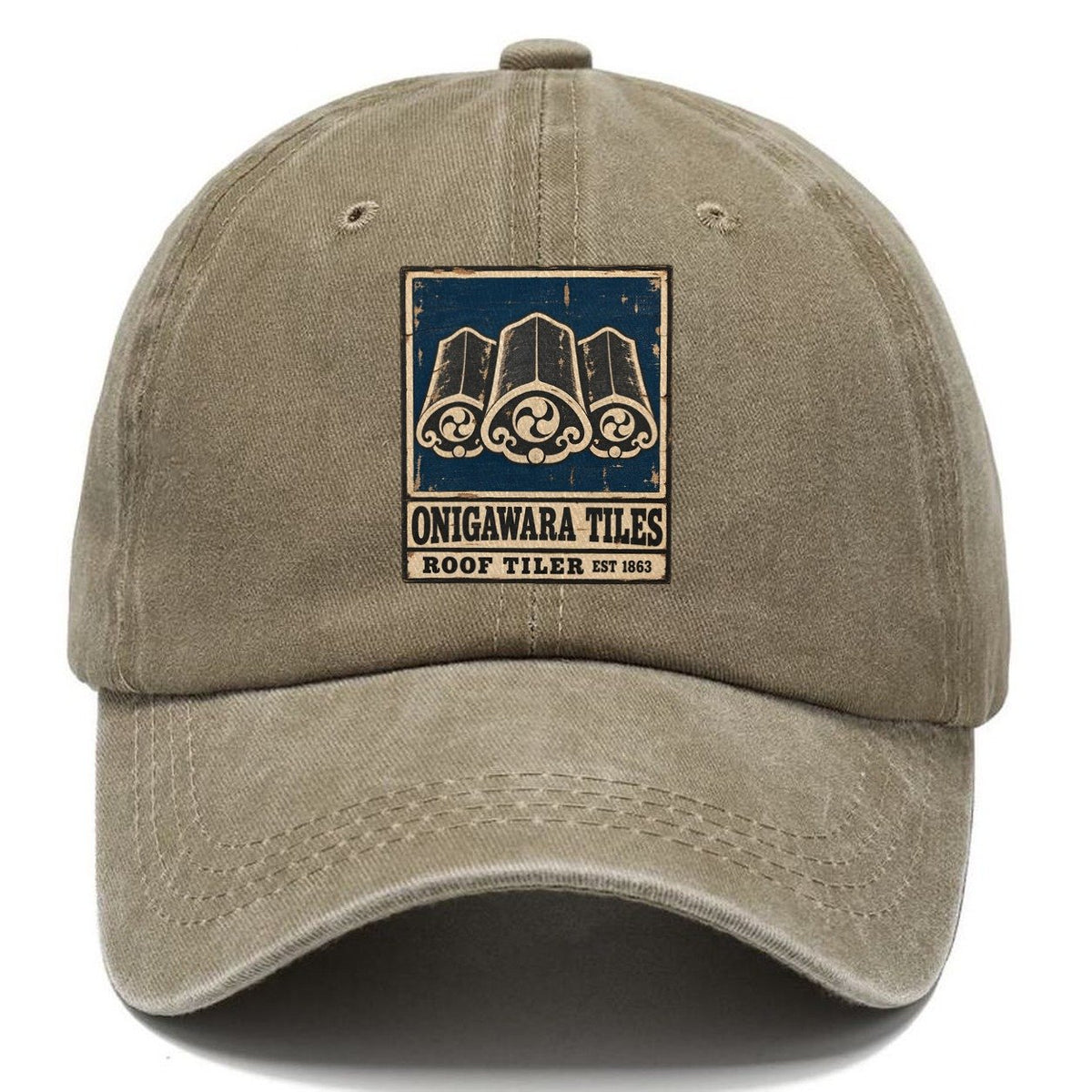 Onigawara Tile Works Noren Trade Co Classic Cap – Warm Sand