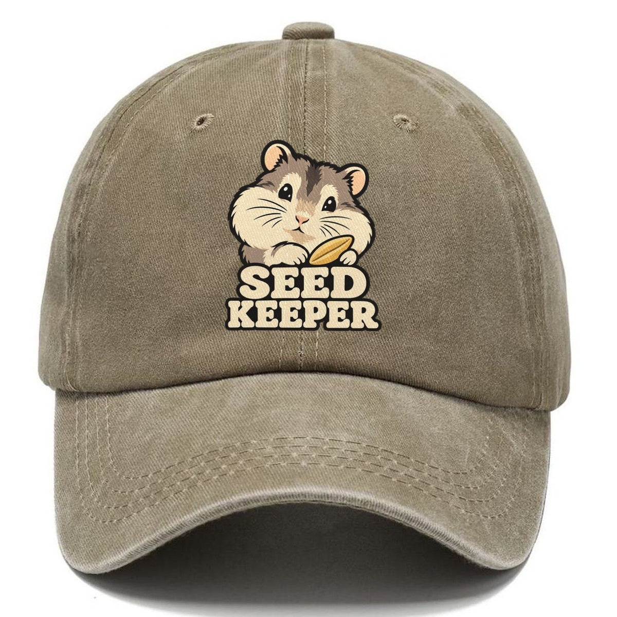 Seed Keeper Small Pet Logos Classic Cap – Warm Sand