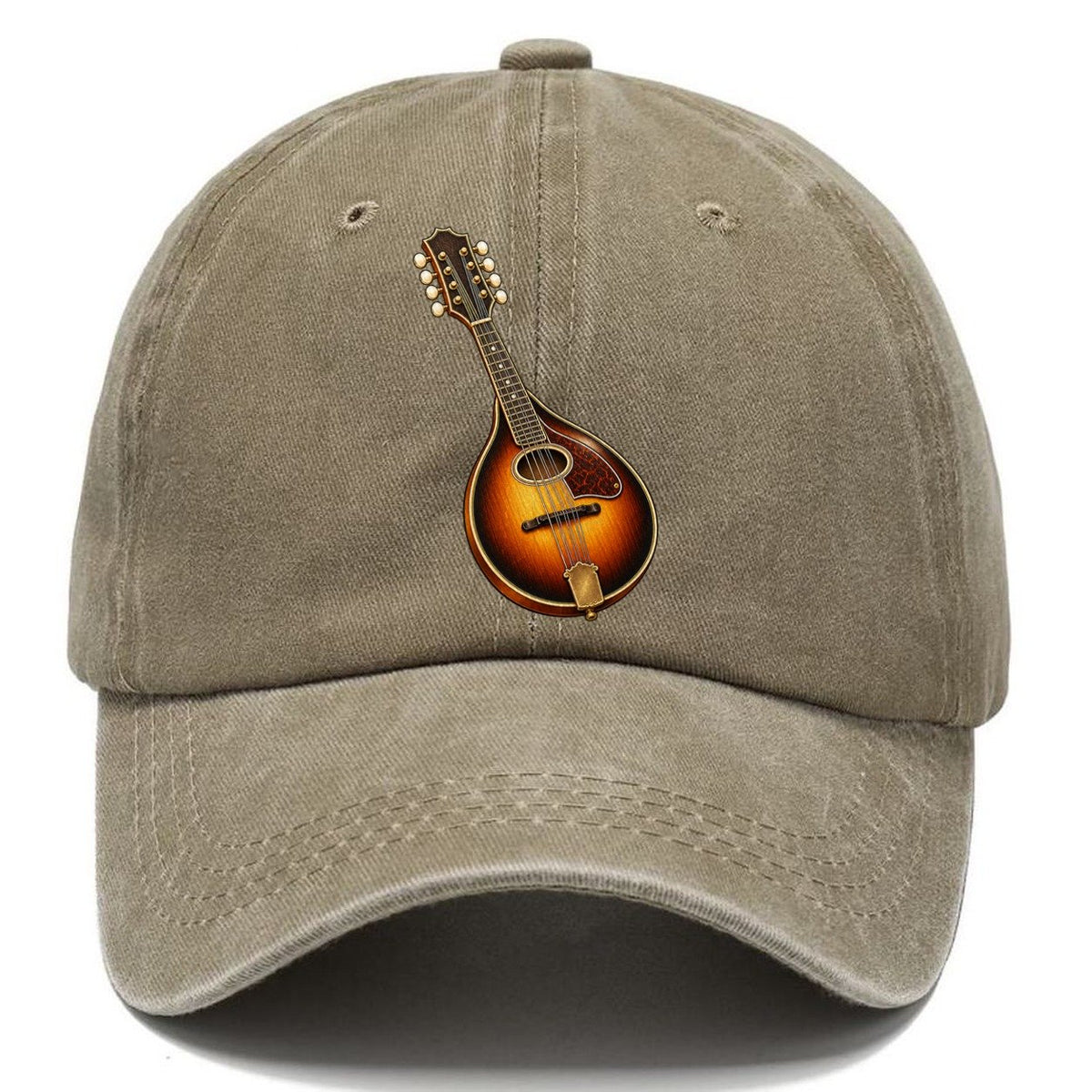 Mandolin Oval Sunburst Pastimes Companions Classic Cap – Warm Sand
