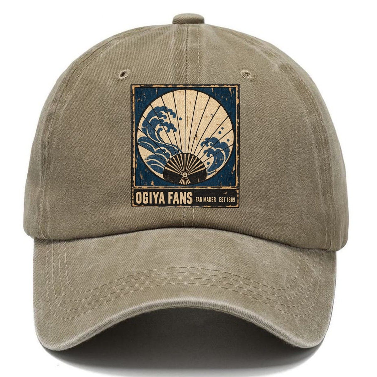 Ogiya Fan Makers Noren Trade Co Classic Cap – Warm Sand