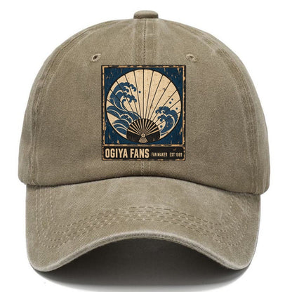 Ogiya Fan Makers Noren Trade Co Classic Cap – Warm Sand