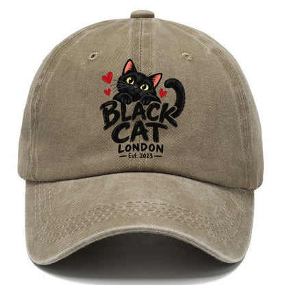 Black Cat London Est. 2023 Classic Cap – Warm Sand