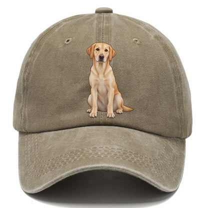 American Yellow Labrador Classic Cap – Warm Sand