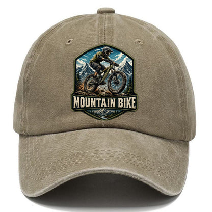 Mountain Bike Rider Classic Cap – Warm Sand