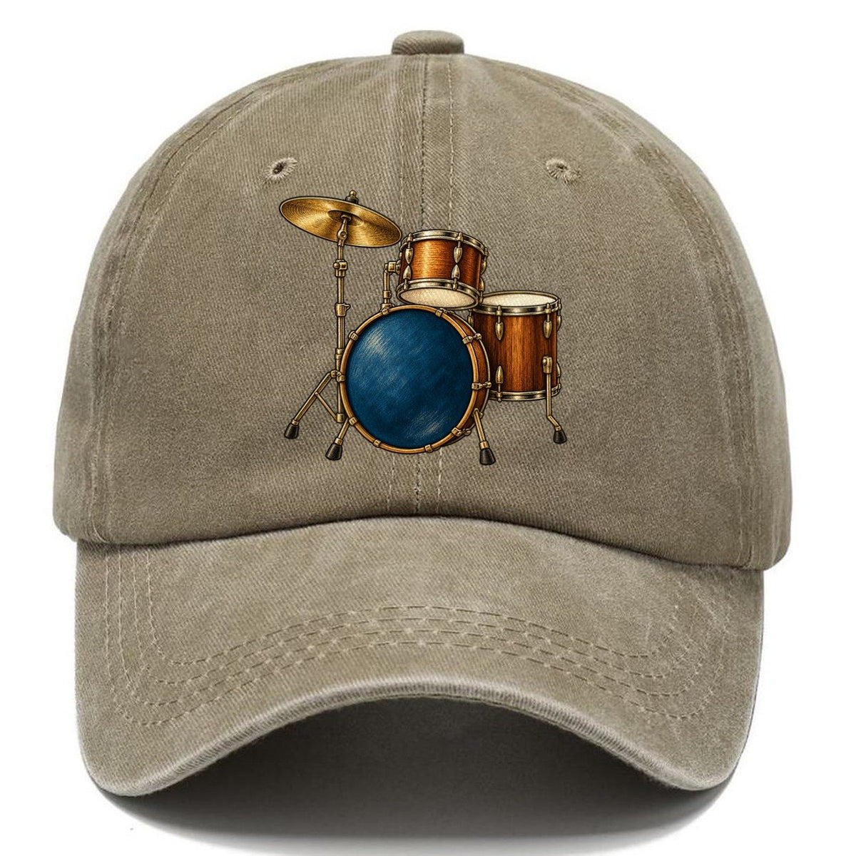 Compact Midnight Jazz Kit Pastimes Companions Classic Cap – Warm Sand