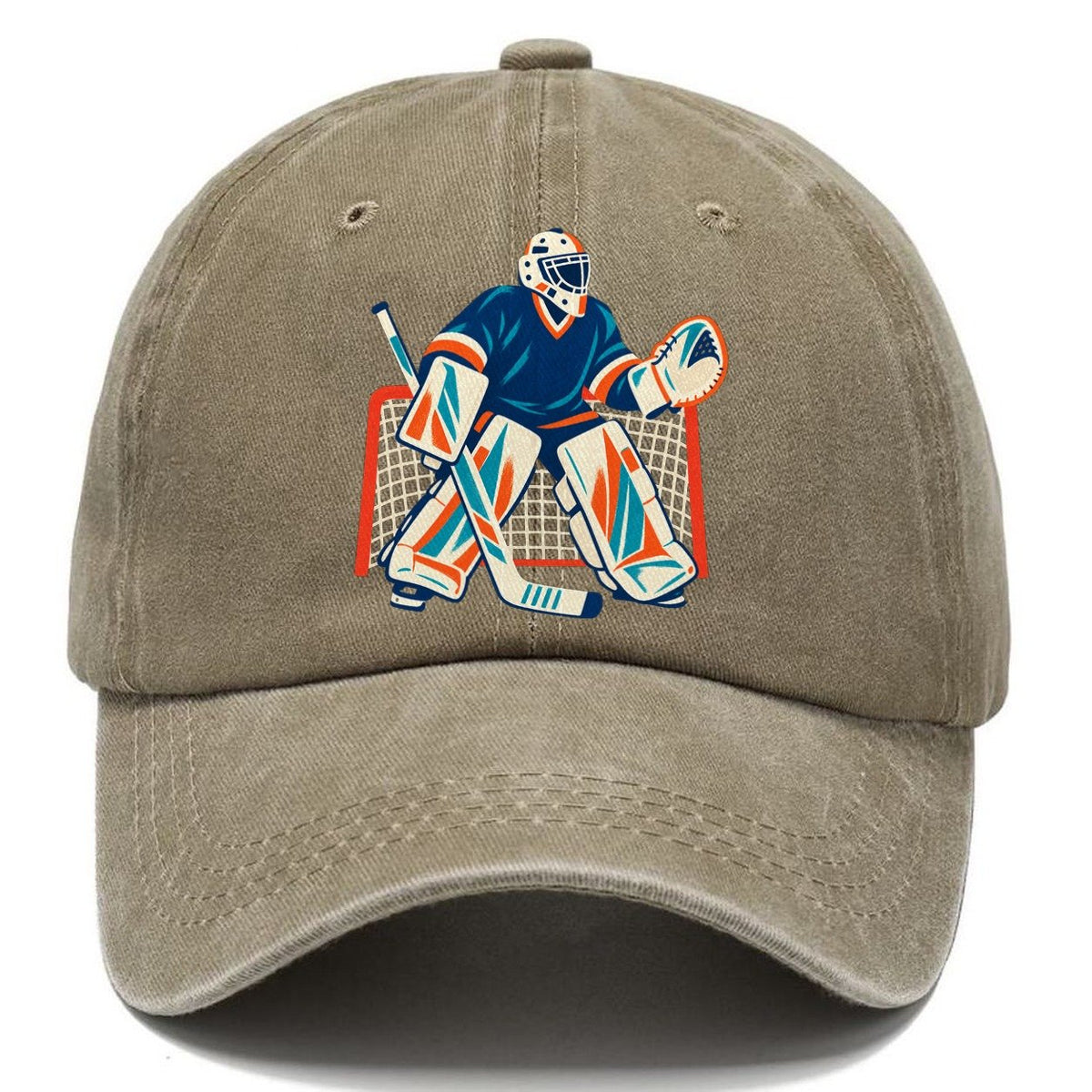 Hockey Goalie Classic Cap – Warm Sand