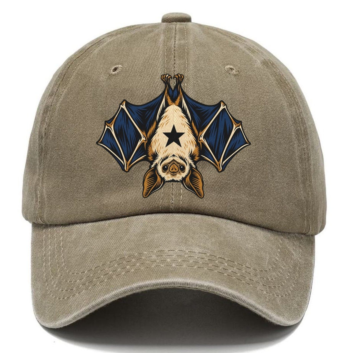 Pallid Bat Star Belly Sundown Familiars Classic Cap – Warm Sand