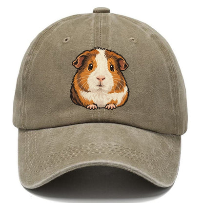 Guinea Pig Cream Blaze Small Pet Logos Classic Cap – Warm Sand