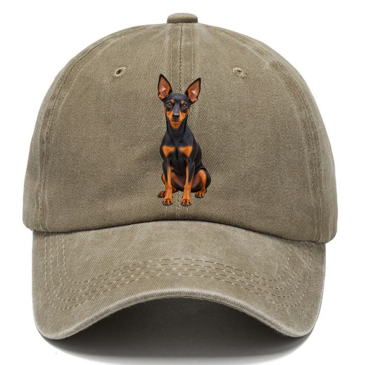 Miniature Pinscher Classic Cap – Warm Sand