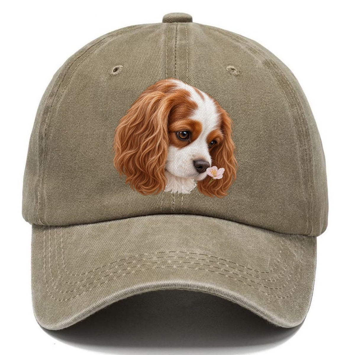 Cavalier Petal Greeting Pastimes Companions Classic Cap – Warm Sand