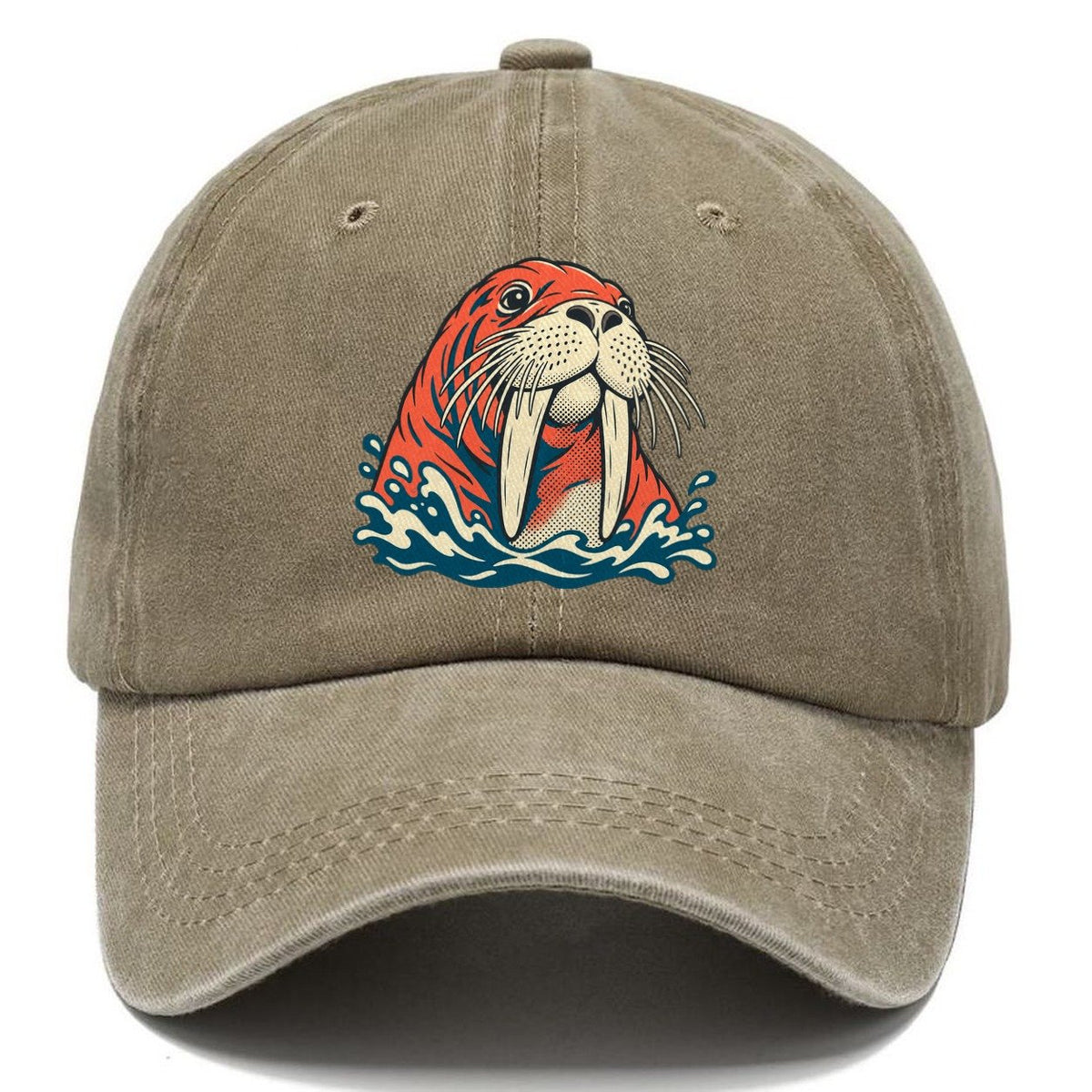 Walrus Whisker Wave Classic Cap – Warm Sand