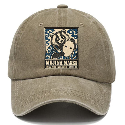 Mujina Masks Yokai Night Market Classic Cap – Warm Sand