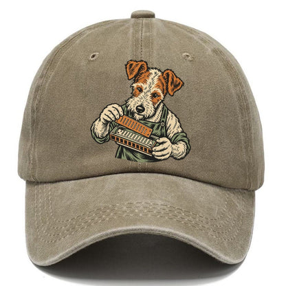 Terrier Harmonica Maker Sundown Familiars Classic Cap – Warm Sand
