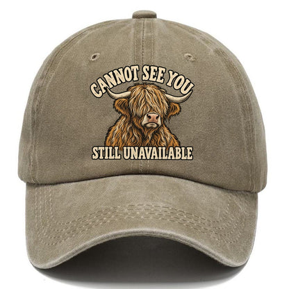 Highland Cow Unavailable Everyday Originals Classic Cap – Warm Sand