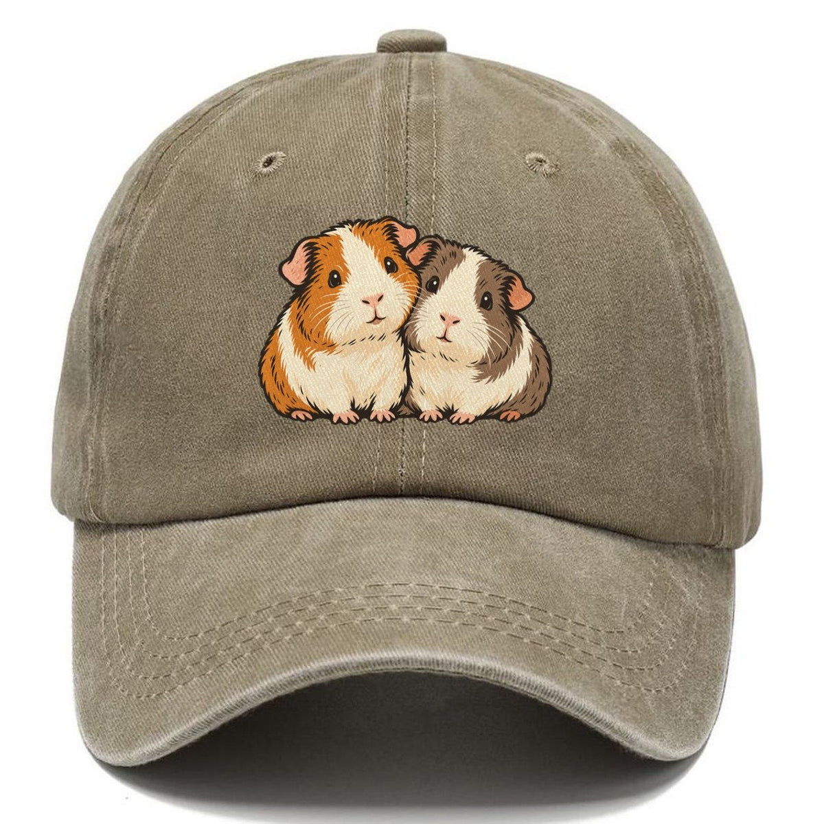 Guinea Pig Companions Small Pet Logos Classic Cap – Warm Sand